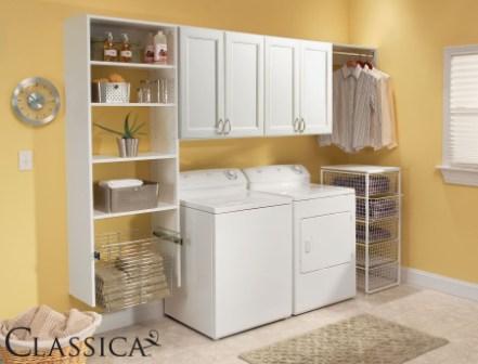 Schulte Classica laundry in white