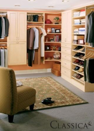 Schulte Classica master walk in closet